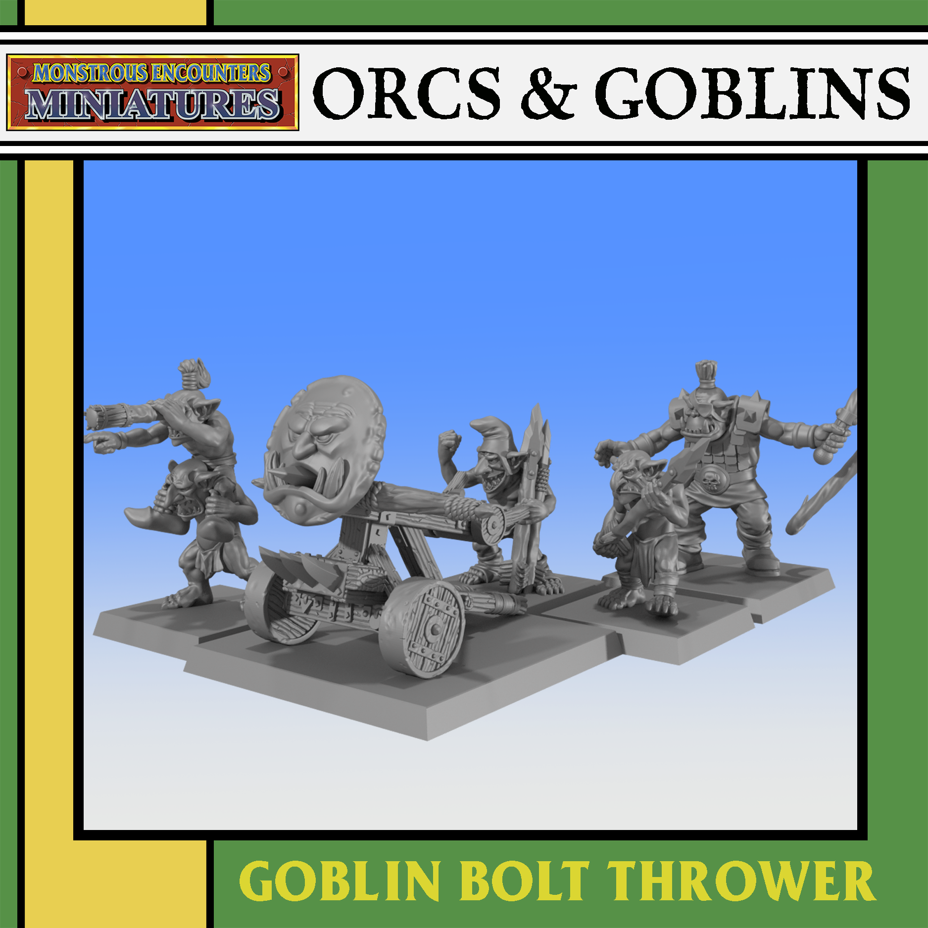 ORCS & GOBLINS: Goblin Bolt Thrower Unit